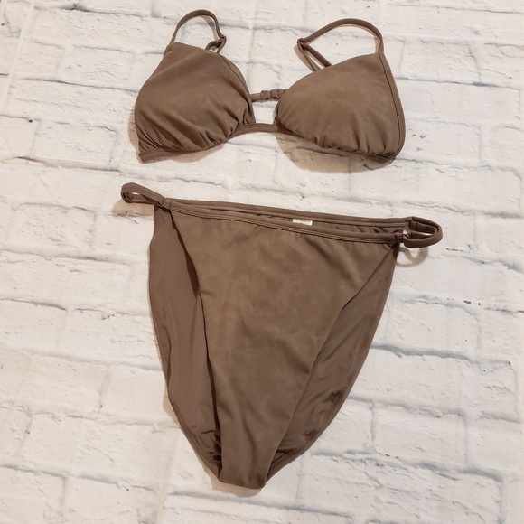 GOOD AMERICAN perfect fit bikini set size 6 - Picture 1 of 14